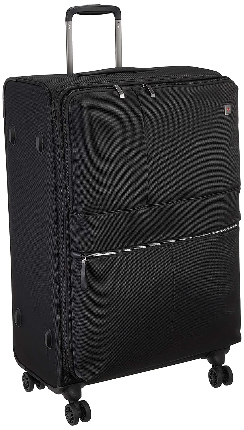 Echolac Relaxation X-Large Black Soft Sided Check-In Suitcase Trolley 78cm (CT714A) Echolac New